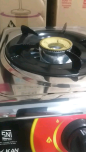 KOMPOR GAS 1 TUNGKU SNI FULL STENLES