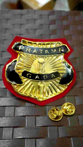 Pin Gada Pratama Besar 6 cm: Aksesoris Pin Gada Tradisional