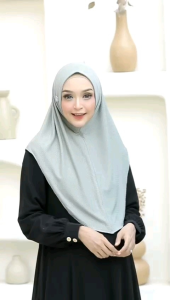 BERGO HANIFAH BAHAN JERSEY STRADA BY ALYAHIJAB