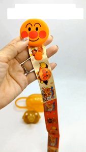 พร้อมส่ง! สายคล้องจุกหลอก ยางกัด อันปังแมน Anpanman พร้อมคลิปหนีบแน่น เส้นใหญ่  ลายการ์ตูนทั้งเส้น น่ารักมาก