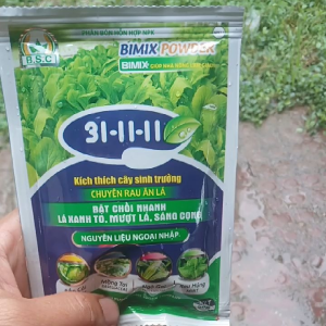 Phân bón lá 31-11-11 cho cây ăn trái kích thích sinh trưởng chuyển rau an toàn lá xanh to mượt lá sang cành nguồn liều ngoại nhập.