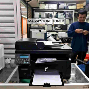 Printer HP M1212nf Laser Mono All-in-One Murah & Siap Pakai Cocok Kantor & Rumah