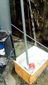 Cây lắng tách phân bể cá ống 110 /160 /200