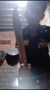 Pisau Sembelih Sapi 45cm #Siap Pakai Super Tajam