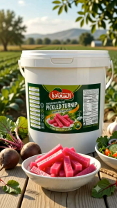 Pickled Turnips with Beets 16000g– Premium Quality/Naturally Colored with Beetroot/No Artificial Colors/Ready to Eat