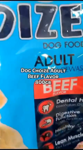 DOG CHOIZE MAKANAN ANJING KERING BEEF 800GR