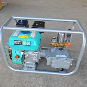 ปั้ม 3 สูบ ชนเครื่องยนต์ 8.5 Hp Tomitsu ขนาด 1” และ 3/4“