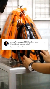 VBELT DAYTONA VANBELT VARIO 125 VARIO 150 ORI DAYTONA JAPAN