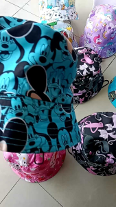 Topi Bucket Anak Tali Banyak Gambar Motif/Pullprinting/Cocok Untuk Anak 2-10 Tahun