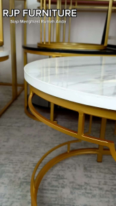 RJP FURNITURE Meja Ruang Tamu Minimalis Modern Aestethic-KOLA