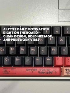 "I Love Working" Keycap (Cherry Profile | 120-Key)