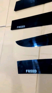 Talang Air Honda Freed 2009 2012 2022 2023 Side Visor Hitam