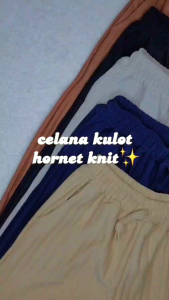 KULOT KNIT HORNET SAKU ANAK PEREMPUAN TANGGUNG 7-15TAHUN CELANA PANJANG ANAK CEWEK