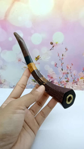 Once Pipa Cangklong Kayu Galih Asem Kombinasi Kelor Hitam Liwung Kelor Emas M44