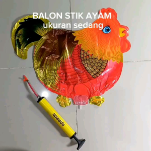 Balon Stik Ayam 20pcs: Dekorasi yang Menggembirakan