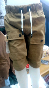 celana pendek anak katun usia 6-8th