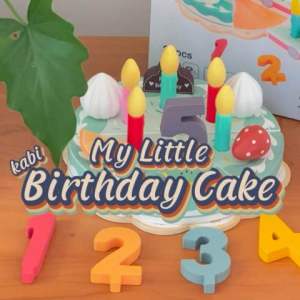 Kabi My Little Birthday Cake Pretend play Wooden Toys for kids by Blue Elephant Ph