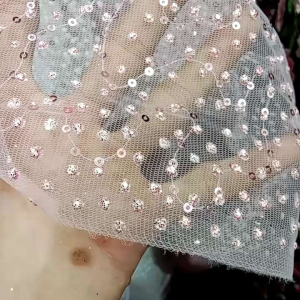 Terbaru!!! Bahan Kain Tille Calvin Stone & Payet Sqiun & Glitter & Korea Modern