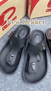 รองเท้าแตะวินเทจ ผู้ชาย เพื่อสุขภาพ ยี่ห้อ Dekker เดกเกอร์ รุ่น KM4702 ไซส์ 39-44