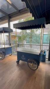 รถเข็นยาว120กว้าง50สูง90ถึงท๊อปหลังคาสูงประมาน220