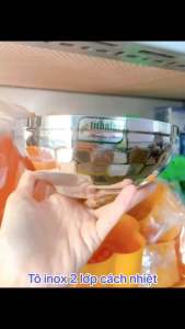Tô inox 2 lớp cách nhiệt 304 Tithafac bát inox chén inox chống nóng kim cương cao cấp - gia dụng Thiên vũ