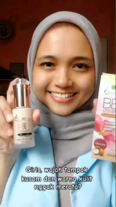 Batrisyia Herbal BB Cream + Sunscreen Natural / Ivory With VCO Wajah Glowing Seketika & Tahan Lama