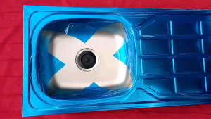 Paket Komplit Bak Cuci Piring 75 cm Tempat Cuci Piring Stainless Komplit Kran