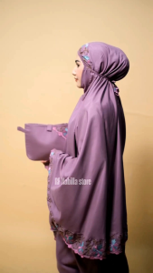 RF Nabilla - Mukena Dewasa Dalanova katun premium Ada Tasnya