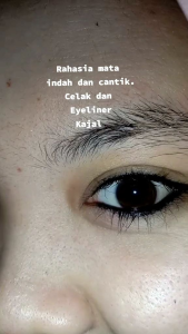 Celak Mata Pensil Kajal Arab Plus Serutan Waterproof Eyeliner Tahan Air Halal