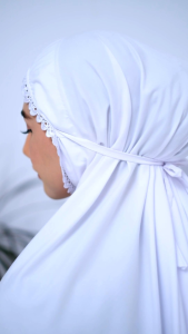 Bergo Hijab Umroh&Haji Katun Premium