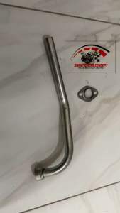 Leher Sambungan Knalpot Standar Ori untuk Motor Supra X 125 Karisma dan Kirana