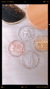 Bros Rumah Gadang Bross Minang Khas Sumatera Barat Peniti Pin Jilbab Peci Jas