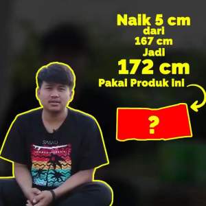 TERLARIS - SUPER GROW UP - Suplemen Peninggi Badan - Original - Ampuh - COD