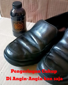Semir sepatu Semir cair sepatu hitam semir jaket kulit 100ml