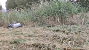 รถตัดหญ้ารีโมท์คอนโทรล บังคับระยะไกลกว่า 200 เมตร ใช้งานง่าย ทุ่นแรงได้เยอะ ปรับตัดหญ้าสูงต่ำได้ สตาร์ทด้วยรีโมท รถตัดหญ้าบังคับวิทยุ เครื่องยนต์เบนซิน7.5hp บังคับระยะไกล200เมตร ประกัน 1ปี