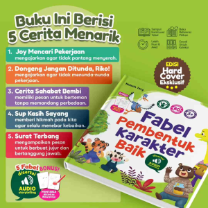 Buku Anak Fabel Pembentuk Karakter Hardcover Ziyad Books