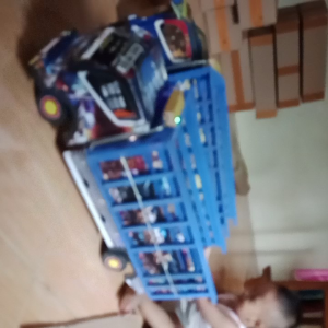 Truk oleng Kayu Jumbo P 60 cm full variasi lmpu dan terpal