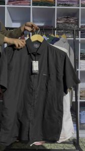 Paket Hemat 50ribu dapat 2Pcs Kemeja Polos Pria Dewasa Lengan Pendek Distro Premium
