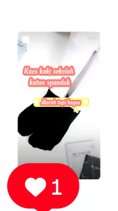 kaos kaki sekolah