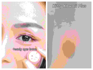 คอนแทคเลนส์ รุ่น Candy Eye lens ค่าอมน้ำ 55% สีเทา/ตาล Gray/Brown มีค่าสายตา (0.00)-(-7.00)