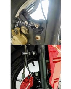 UNIVERSAL BRAKE HOSE BRACKET ARUMI NMAX NVX PCX LC RS RSX Y15ZR VARIO Y16ZR