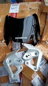 REFLEKTOR LAMPU DEPAN HEADLAMP HONDA TIGER TIREV TIGER REVO SET VISOR 2MM 3MM DAN KUPINGAN BARONG SILVER MODEL ORI