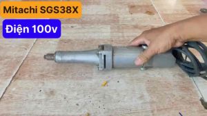 Máy mài khuôn Mitachi - hàng bãi Nhật dùng điện 100-110Volt đầu kẹp cốt 6mm