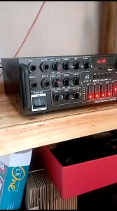 Power Ampli Karaoke Bluetooth EQ Audio Amplifier Karaoke Home Theater FM Radio 2000W-