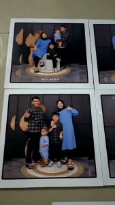 Cetak Foto Ukuran (8R) Pakai List Putih / Hitam Bisa Pakai Foto Sendiri