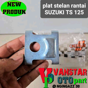 ring plat stelan rantai as roda belakang TS 125 satria 2tak Y 125Z tiara s 1pcs