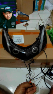 SEIN SEN MIO NEW MIO SMILE PLUS LAMPU TEMBAK/SOROT U 25 INCI MIO 2008 SAMPAI 2012