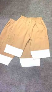 Quần short phối đáp trắng cho bé traitừ 8-35kg