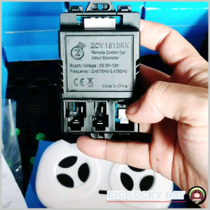 REMOT RECEIVER ZCY1810RX / JR1810RX 7PIN / 5PIN 6V - 12V MOBILAN AKI ANAK REMOTE CONTROL IC MODUL BOX KOTAK HITAM ZCY 1810 JR RX ZCY1810 2.4G MOBIL MAINAN ANAK RESEIVER RESIVER SET REMOT PUTIH TRANSMITTER 12V 2.4GHZ 12VOLT 7 PIN 7P / 5 PIN 5P SPARE PART