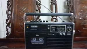 Cassette Sony CF-1780 đẹp keng zin nguyên bản.